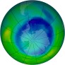 Antarctic Ozone 2007-08-16